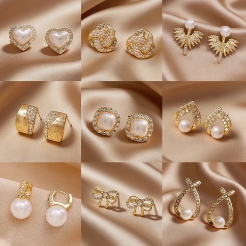 Orecchini donna perle - , oro