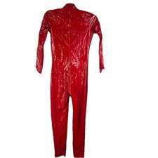 Women Catsuit Costume Zipper