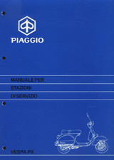 MANUALE OFFICINA - VESPA PX 125 150 200 vnx2t – vlx1t – vsx1t  ed.1998