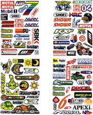 Adesivi Moto,100 Pezzi Adesivi