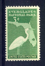 USA - STATI UNITI - 1947 Dedication of Everglades National Park, Florida  MNH**