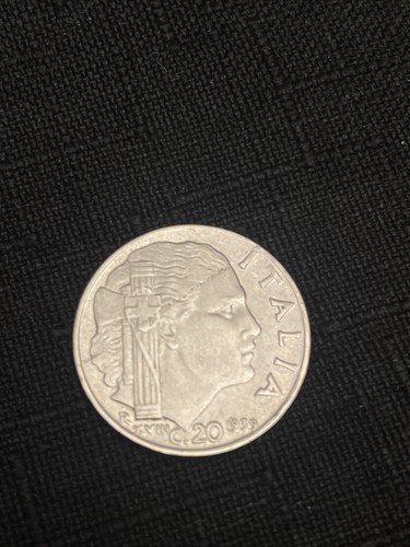 Moneta storica cent del - moneta, 20