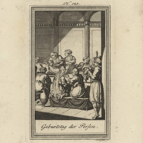 Cestino persiano storia