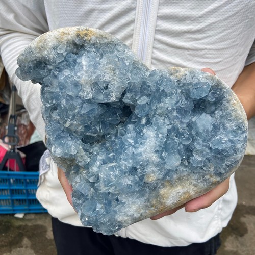 Cristallo celestite blu