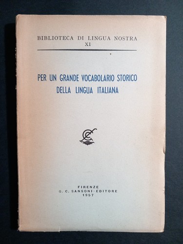 Per grande vocabolario - per, un