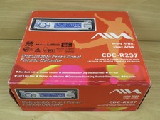 vecchio STEREO AUTORADIO AIWA CDC-R237 LETTORE CD FM/AM facciata rimovibile per