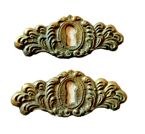 Coppia bocchette per chiave - coppia,