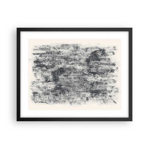 Poster 50x40cm nero sfondo - 50x40cm,