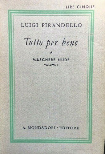 1920 luigi pirandello - 1920, pirandello,
