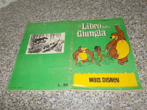 Album libro della giungla - album,