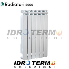 RADIATORE PRESSOFUSO TERMOSIFONE MODELLO "KALDO EVO" BIANCO RADIATORI 2000