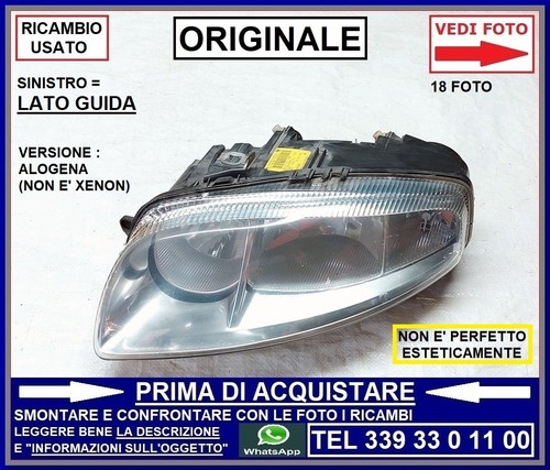 Fanale faro anteriore sinistro - faro,