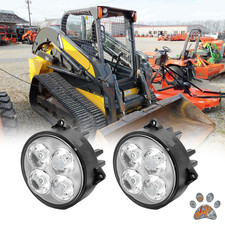Fit New Holland C L Serie TV Skid Steers 47376469 Coppia Fari Led Anteriori