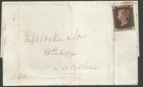 Penny black in - black, j)