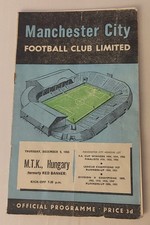 M T K Ungheria v Manchester