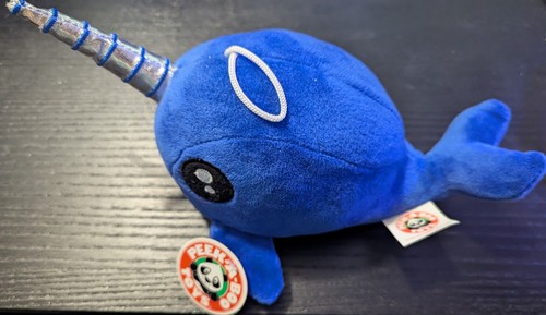 Peluche narvalo blu - blu, a