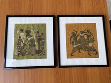 Quadri Batik Africani originali Vintage firmati Sammy