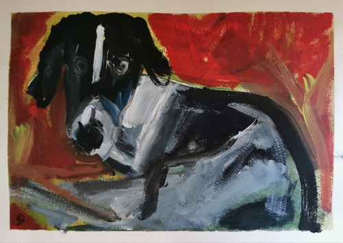 Quadro originale tecnica mista