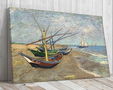 Barche da pesca sulla spiaggia