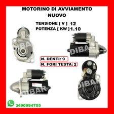 MOTORINO DI AVVIAMENTO NUOVO