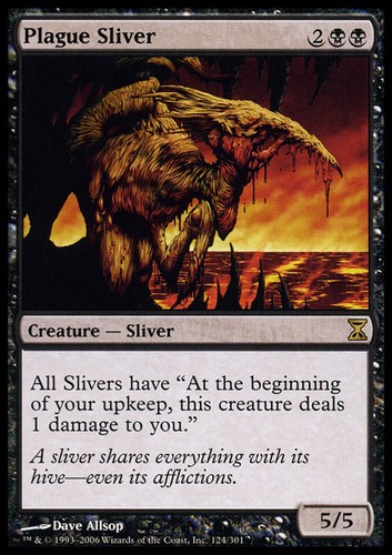 Mtg plague sliver - sliver,