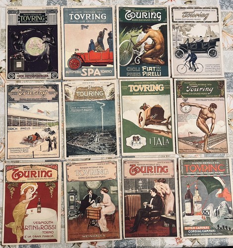 Rivista touring club 1912 - touring,