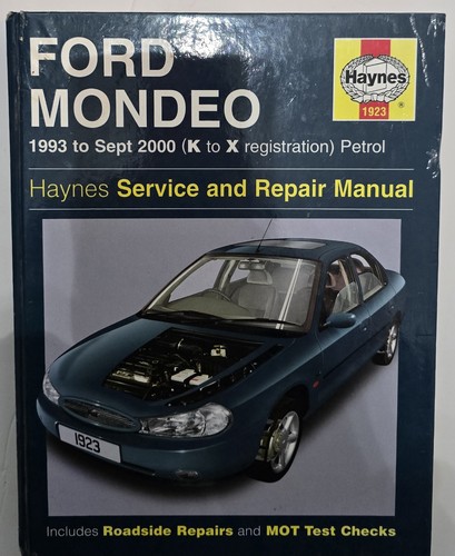 Haynes workshop manual - workshop, ford