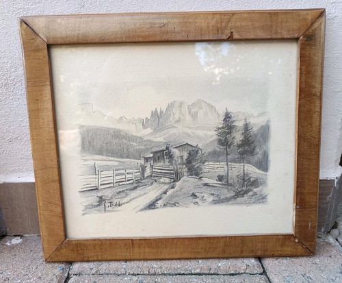 Disegno con mattia paesaggio - con,