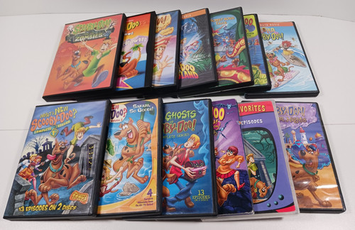 Lot scooby doo dvds - lot, 13