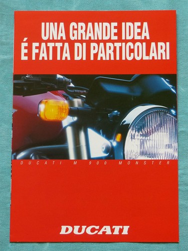 Ducati m900 monster - monster, brochure