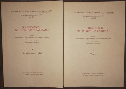 Libro rosso del comune di - libro,