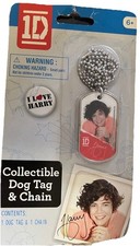 Targhetta e catena per cani da collezione One Direction - Colpo di testa di Harry 2012