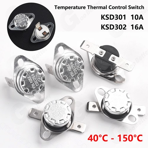 Ksd301 ksd302 10a 16a 250v - ksd302,