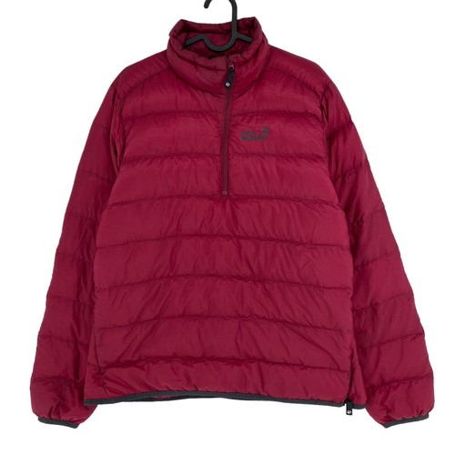 Jack wolfskin rosso scuro - rosso,