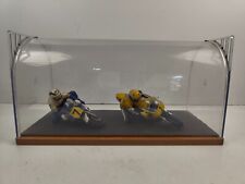 VETRINA ITALERI con modellini moto da corsa TAMIYA KENNY ROBERTS HONDA NS500 di