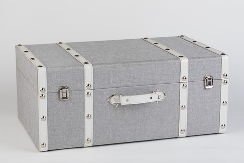 Baule legno rivestito - legno,