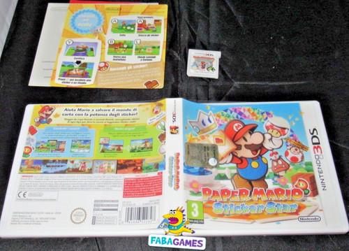3ds paper mario sticker star - sticker,