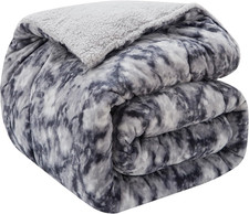 Coperta in Pile Sherpa Tie-Dye