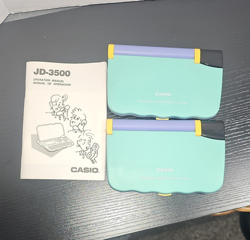 Vintage casio 3500 diario - vintage,