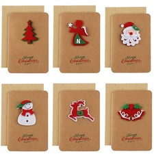 Jsdoin 6PC Biglietto Auguri