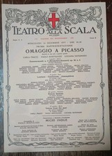 Locandina Teatro Alla Scala 14 Dicembre 1977