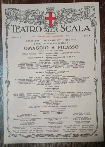Locandina teatro alla scala - teatro,