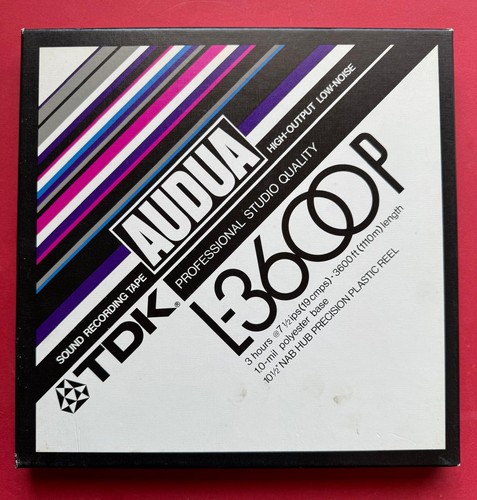 Tdk audua 3600p audio - audio, tape