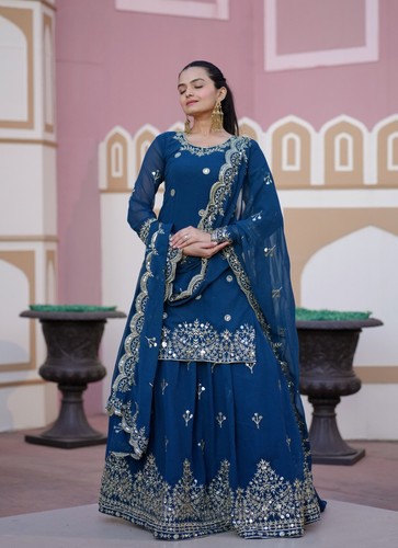 Abito vestito sharara - vestito,