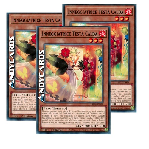Inneggiatrice testa calda - 3x,