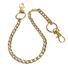 Catena jeans per pantaloni oro da uomo donna catenina portafoglio portachiavi