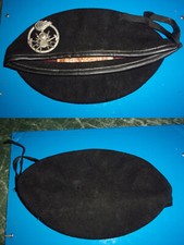 ESERCITO Basco con fregio GENIO TRASMISSIONI con pulce n. 5 orig. anni 70