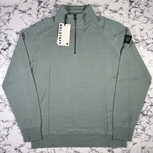 Maglione uomo belstaff acciaio - maglione,