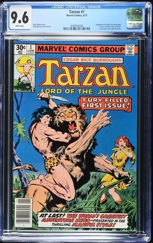 Tarzan 1977 marvel - tarzan,