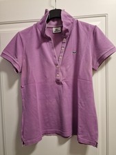 Polo Lacoste Donna Lilla TG 42